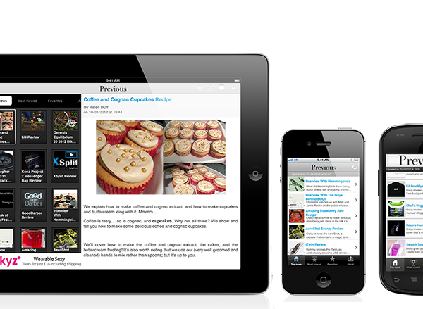 We Launch Our Apps for iOS and Android 3