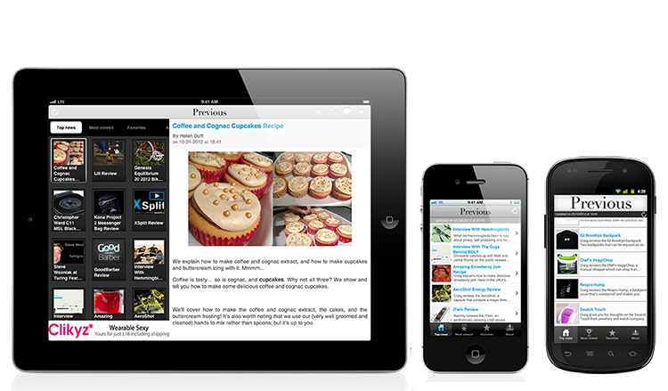 We Launch Our Apps for iOS and Android 3