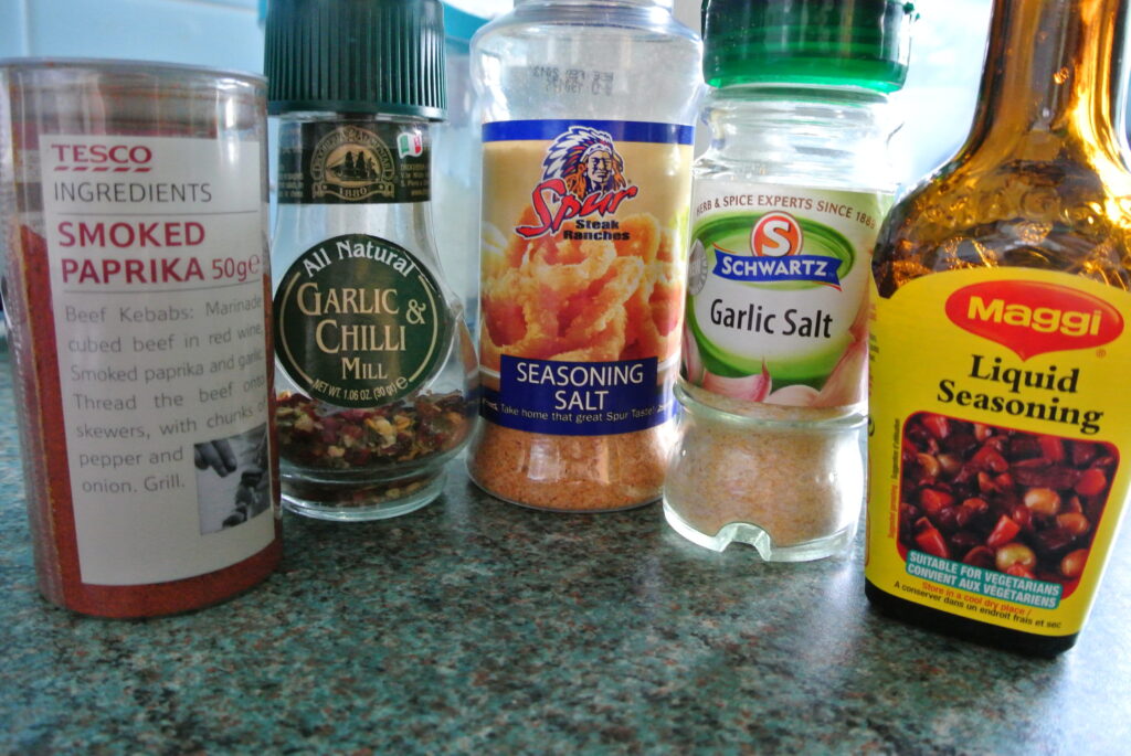 Chilli & Garlic Edamame Ingredients