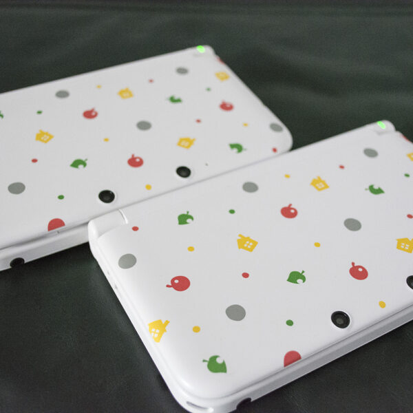Animal Crossing Nintendo 3DS XL Closed Side By Side
