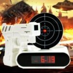 Gun Target Alarm Clock