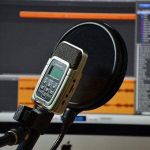 Microphone audio recording