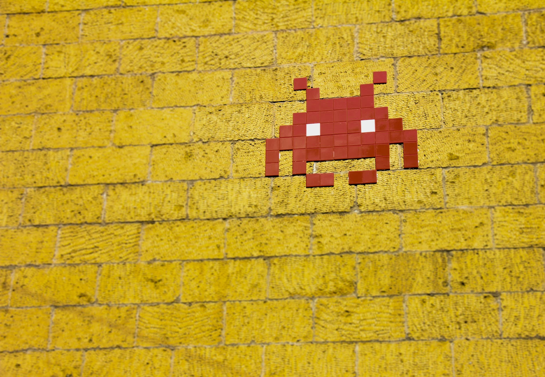 Space Invader Wall Art