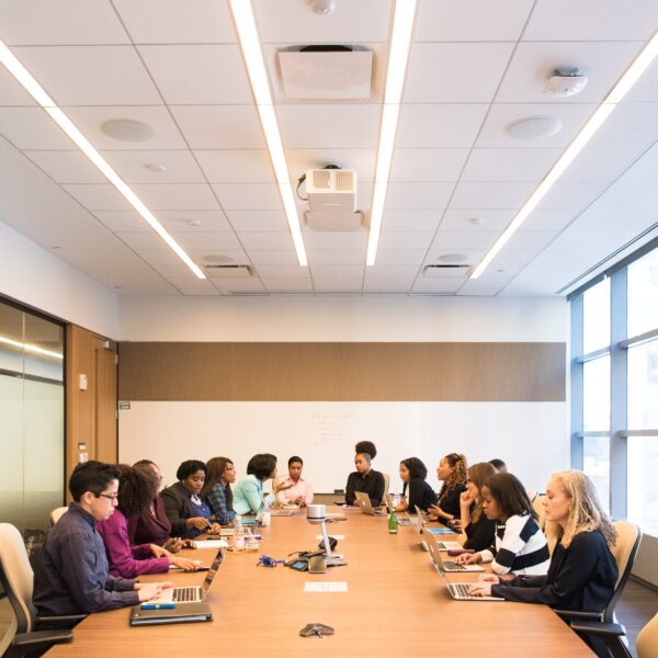Group of people in conference room