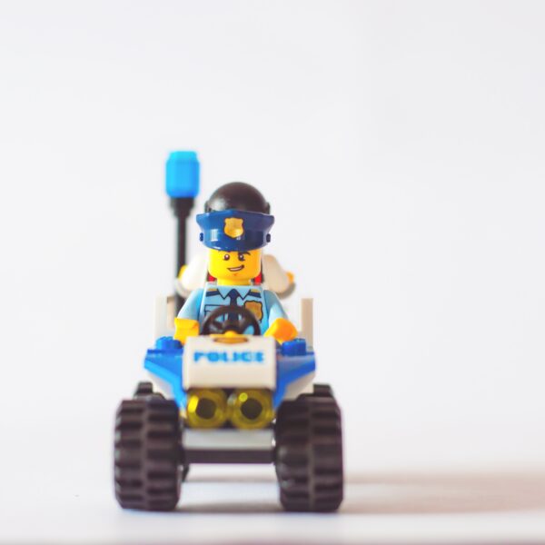 LEGO police car
