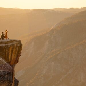 Proposal in Yosemite Valley, CA, USA