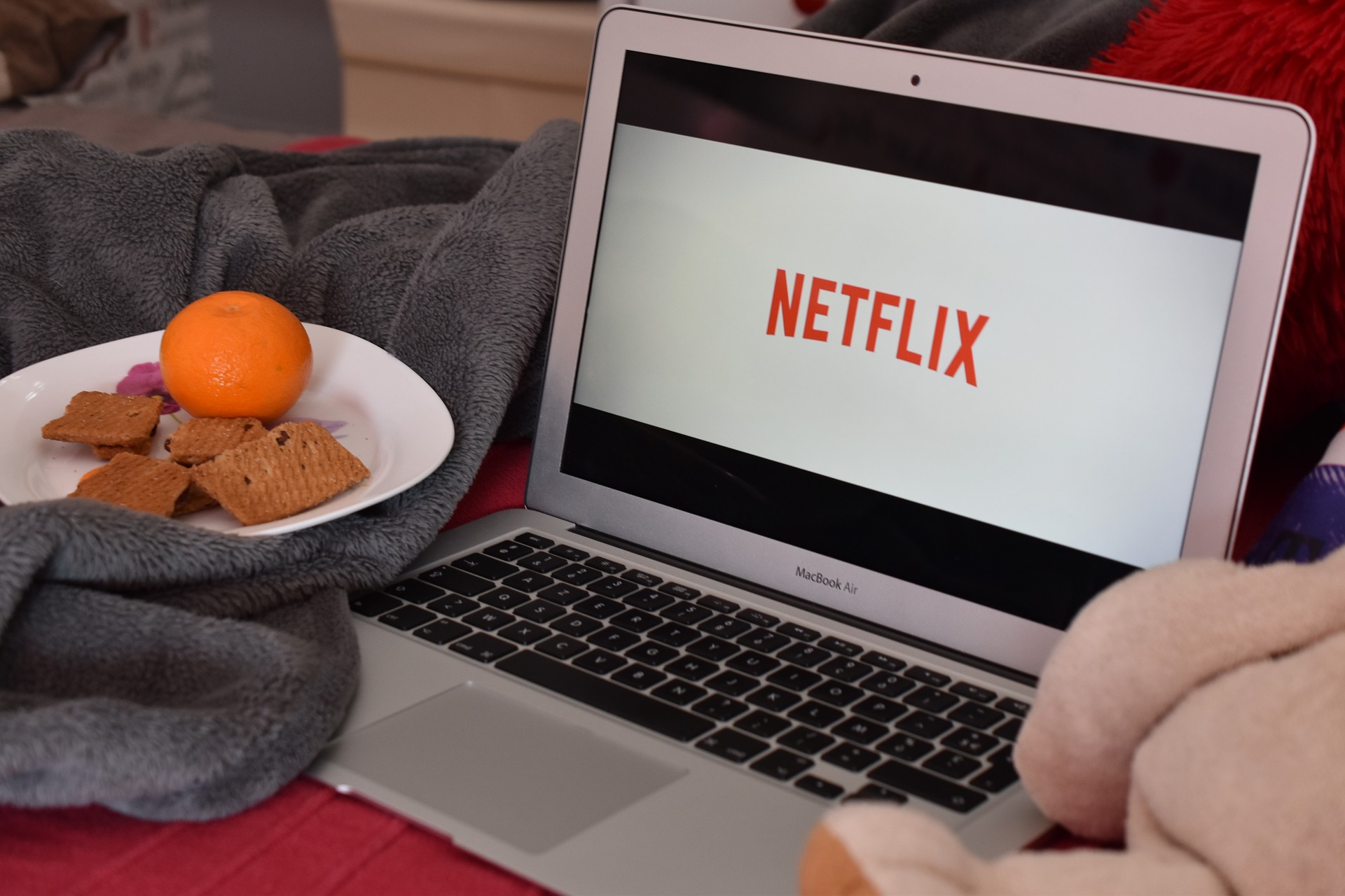 Netflix on a MacBook Air