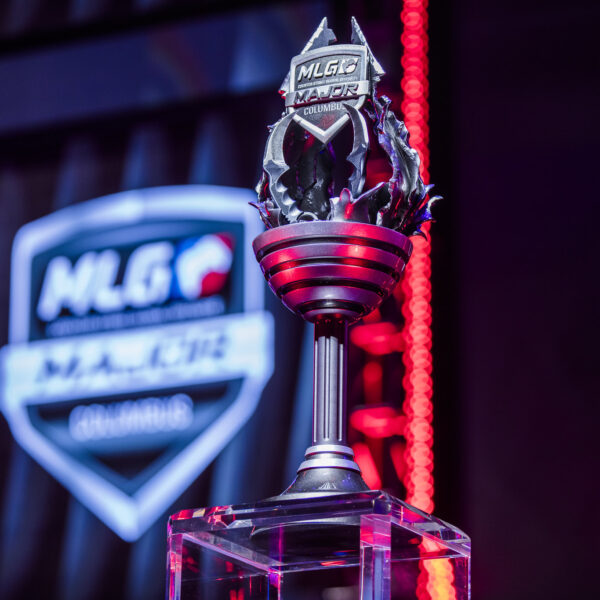 The cup for the CS:GO MLG Columbus tournament.