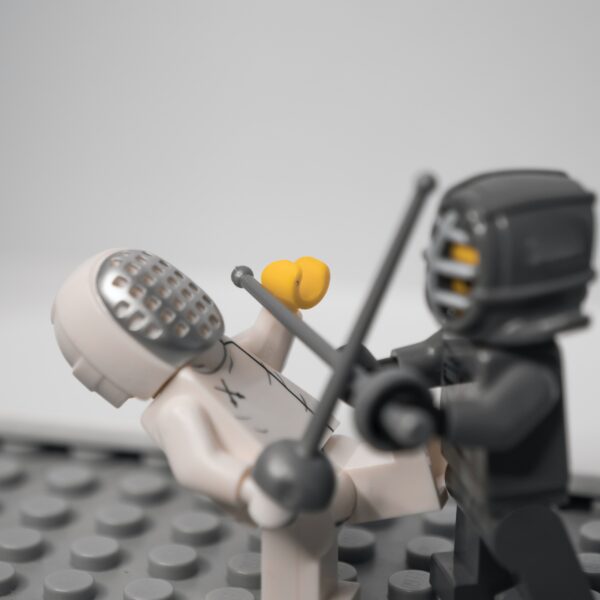 LEGO Minifigures fencing