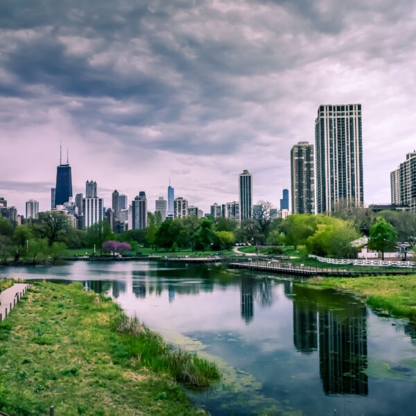 River in Chicago, IL, USA