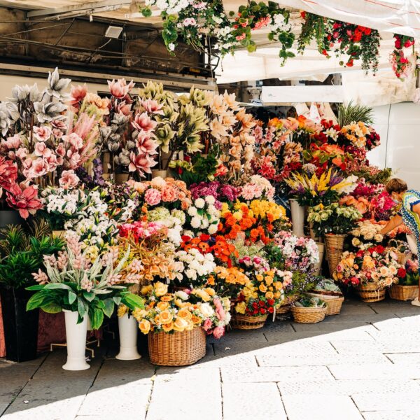 Flower stall