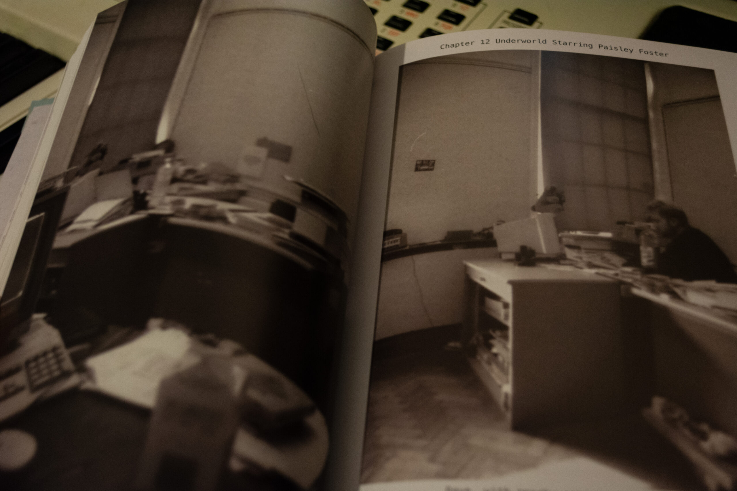 Photograph of office in Tony Warriner - Revolution: The Quest for Game Development Greatness book